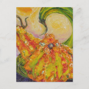Autumn Gourds Postcard