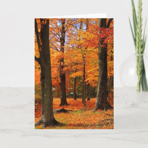 Autumn Greetings Card