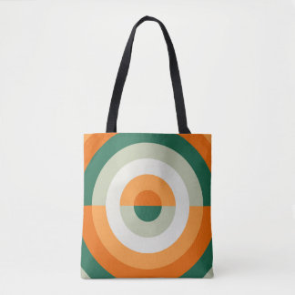 Autumn Groove Orbit Tote Bag