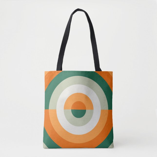 Autumn Groove Orbit Tote Bag (Front)