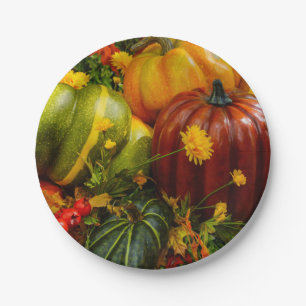 Autumn Grouping Paper Plate