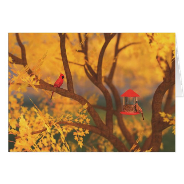 Autumn Guardian Card (Front Horizontal)