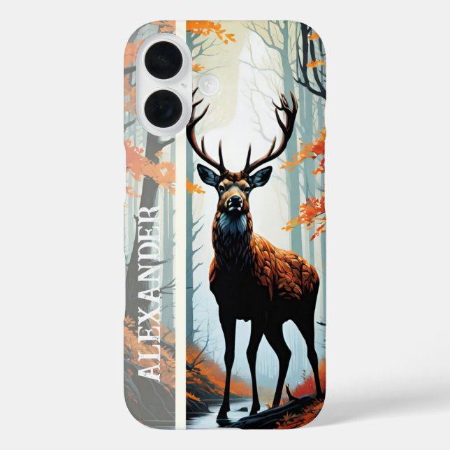 Autumn Guardian of the Forest Case-Mate iPhone Case (Back)