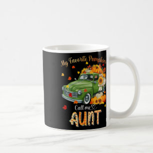 Autumn Halloween Fall My Favourite Pumpkin Call Me Coffee Mug
