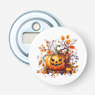 autumn Halloween funny pumpkin Bottle Opener