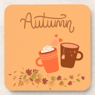 Autumn Hard Plastic Coaster