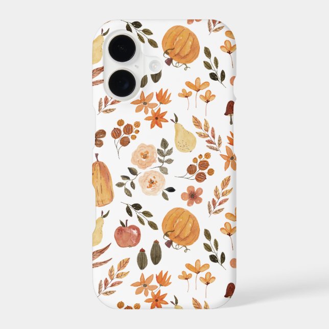 Autumn Harvest Aesthetic iPhone 14 Case  (Back)