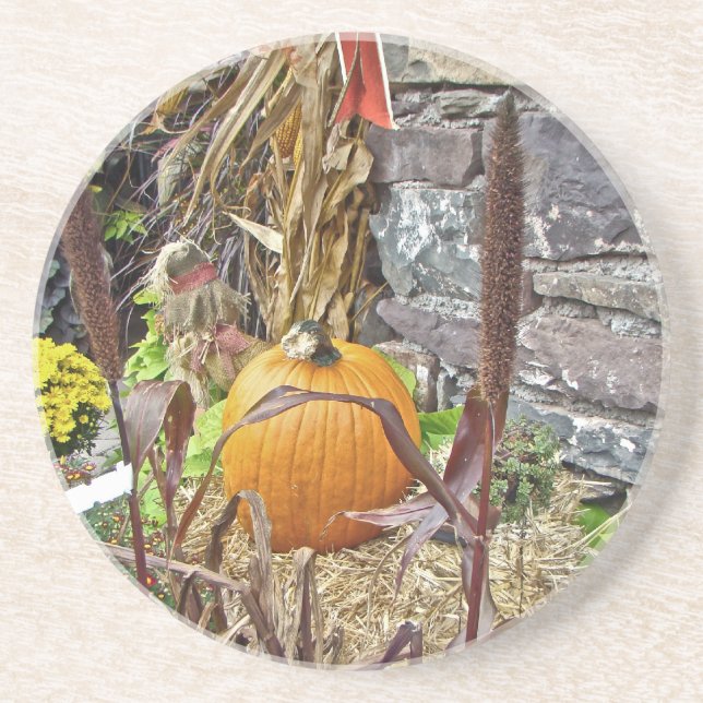Autumn Harvest Bounty Coaster (Front)