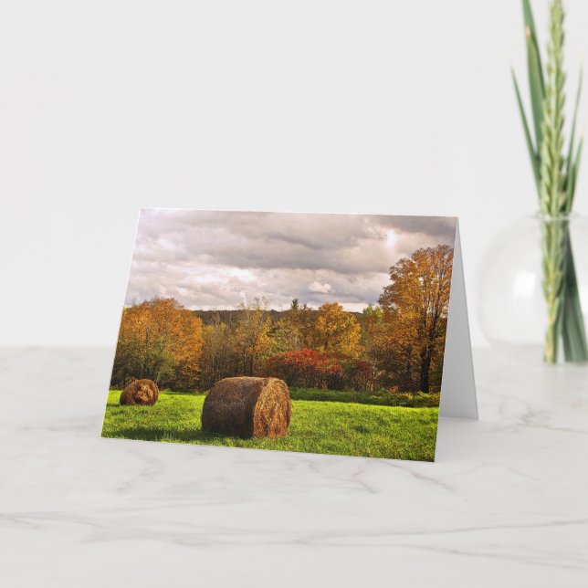 Autumn Harvest Card (Front)