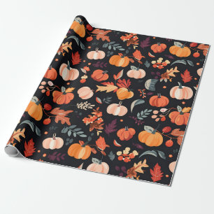 Autumn Harvest Harmony Wrapping Paper