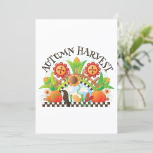 Autumn Harvest Invitation