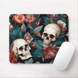Autumn Harvest Skulls  Mouse Mat