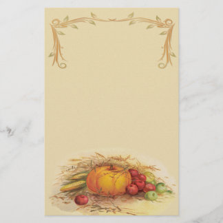 Autumn Harvest Stationery