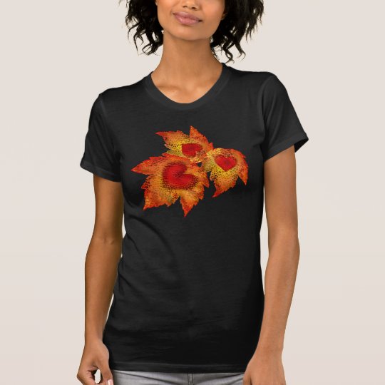 Autumn Hearts Two Sided Shirt