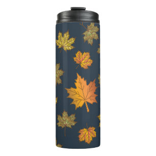 Autumn Herbs & Acorns Thermal Tumbler