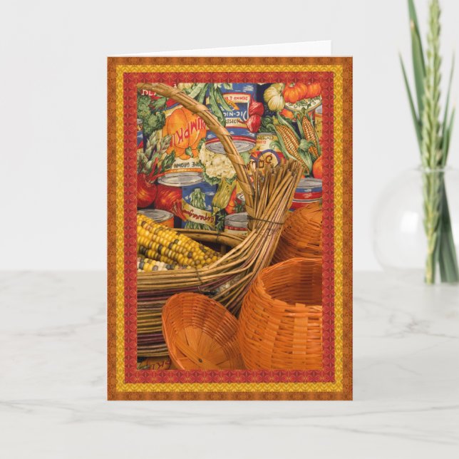 Autumn Holiday Card (Front)