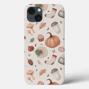 autumn icon set  iPhone 13 case