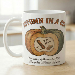 Autumn in a Cup Fall Latte Ingredients