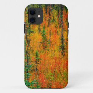 Autumn in a meadow iPhone 11 case
