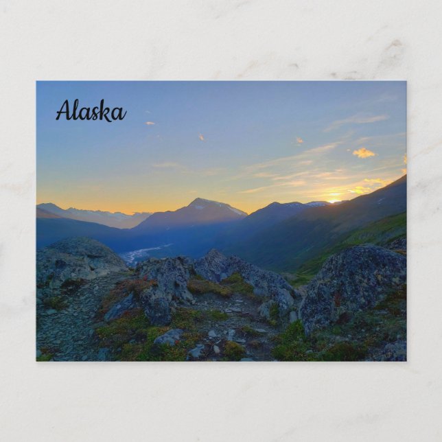 Autumn in Alaska Postcard (Front)