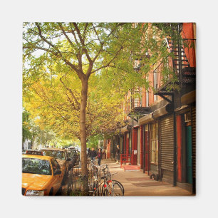 Autumn in Alphabet City, East Village, NYC Magnet