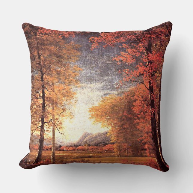 Autumn in America, Oneida County, New York, Cushion (Front)
