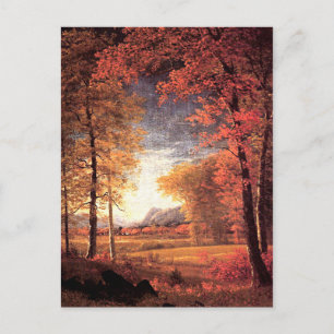 Autumn in America, Oneida County, New York Postcard
