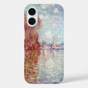 Autumn in Argenteuil by Claude Monet iPhone 16 Case