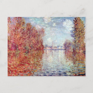 Autumn in Argenteuil by Claude Monet Postcard