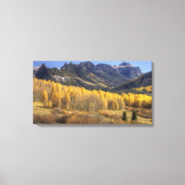 Autumn in Cimarron Wilderness #2 Canvas Print (Front)