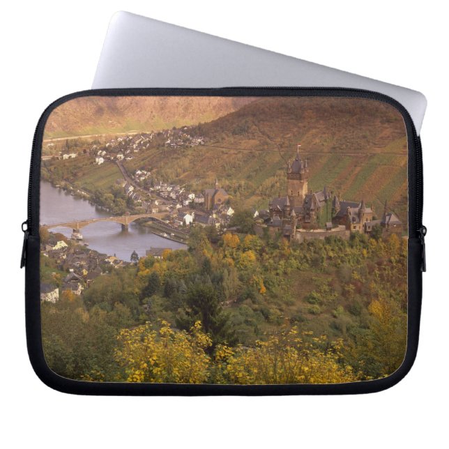 Autumn in Cochem, Rheinland Pfalz, Germany Laptop Sleeve (Front)