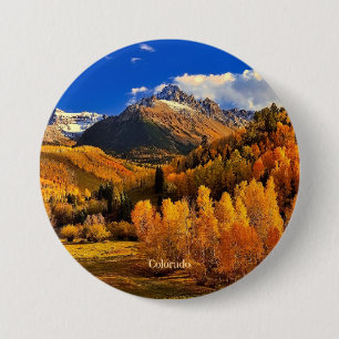 Autumn in Colorado 7.5 Cm Round Badge