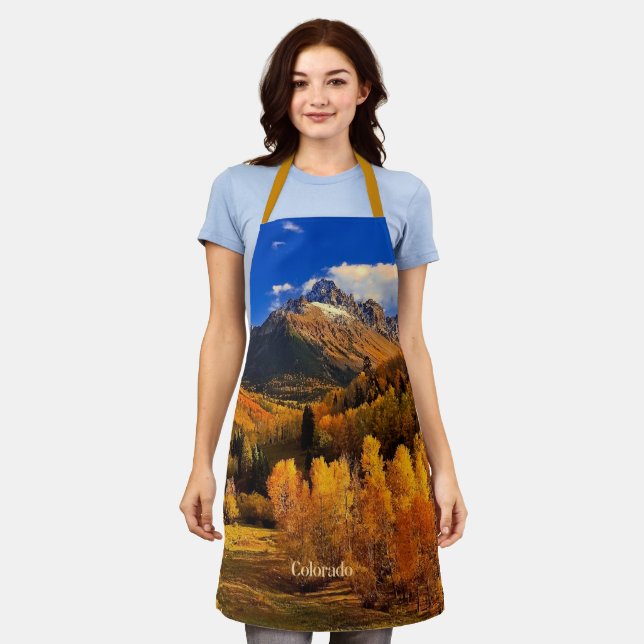 Autumn in Colorado Apron (Worn)