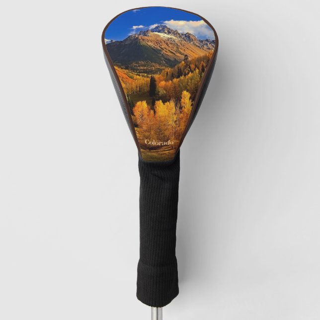 Autumn in Colorado Golf Head Cover (Front)