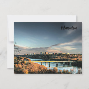 Autumn in Edmonton, scenic Postcard