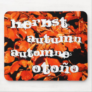 Autumn in Forest Mouse Mat