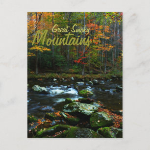 Autumn in Great Smoky Mountains Postcard