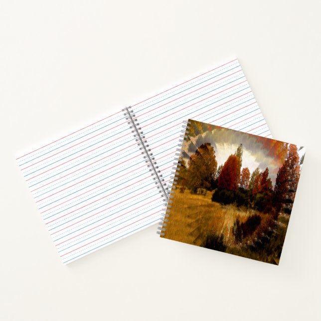 Autumn in Hayfork, California...... Notebook (Inside)