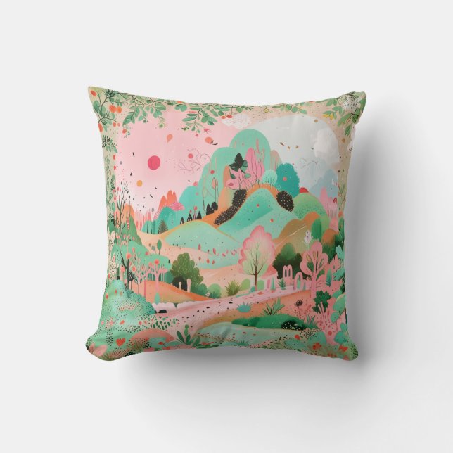 Autumn in Korea Cushion (Front)