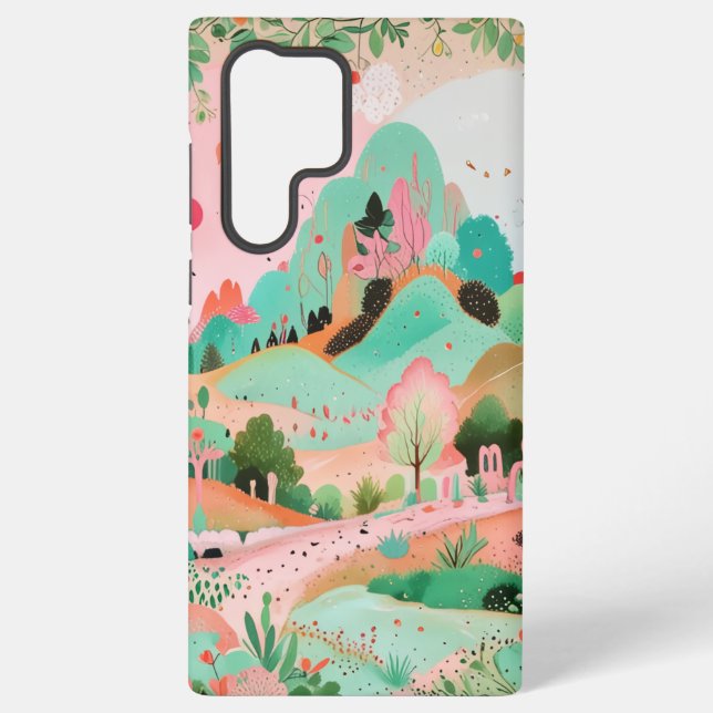 Autumn in Korea Samsung Galaxy S22 Ultra Case (Back)