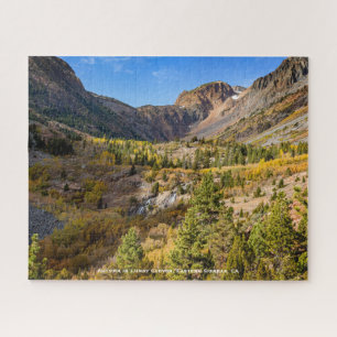 Autumn in Lundy Canyon, Sierra Nevada Mts, Jigsaw Puzzle
