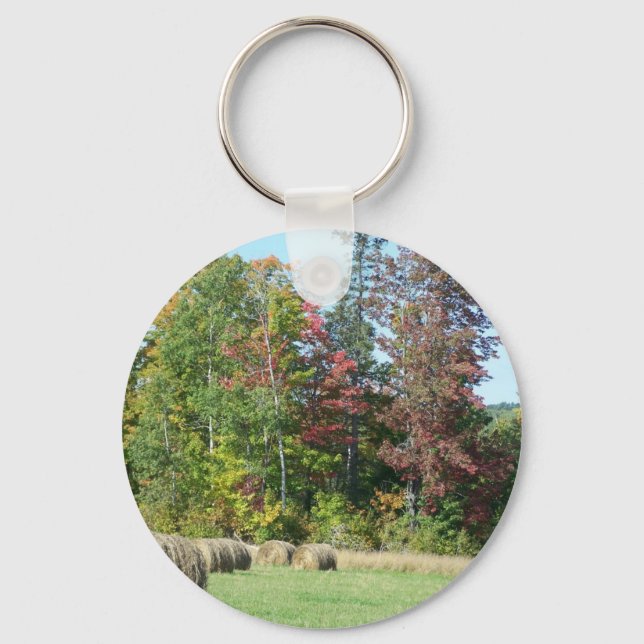 Autumn In Maine Key Ring (Front)