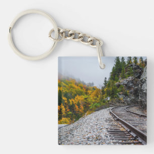 Autumn in New Hampshire Acrylic Keychain