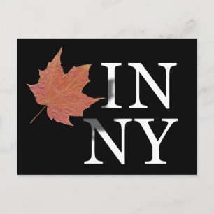 Autumn in New York Postcard