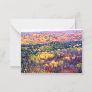 Autumn in Northern Michigan - Note Cards