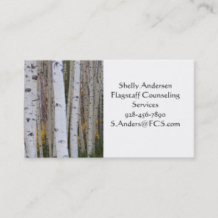 Autumn in the Aspen's Business Card
