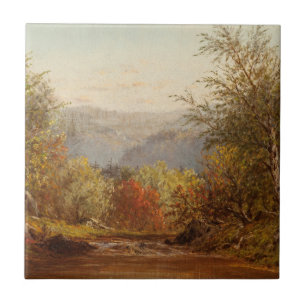 Autumn in the Catskills – Charles W. Knapp Tile