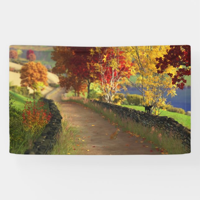 Autumn in the Glen Banner (Horizontal)