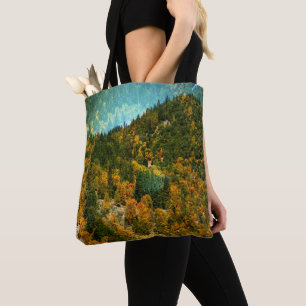 Autumn in the mountains...... tote bag
