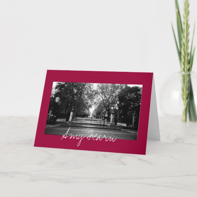 Autumn in the Park Card (Front)